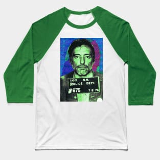 Dennis Hopper Mugshot Baseball T-Shirt